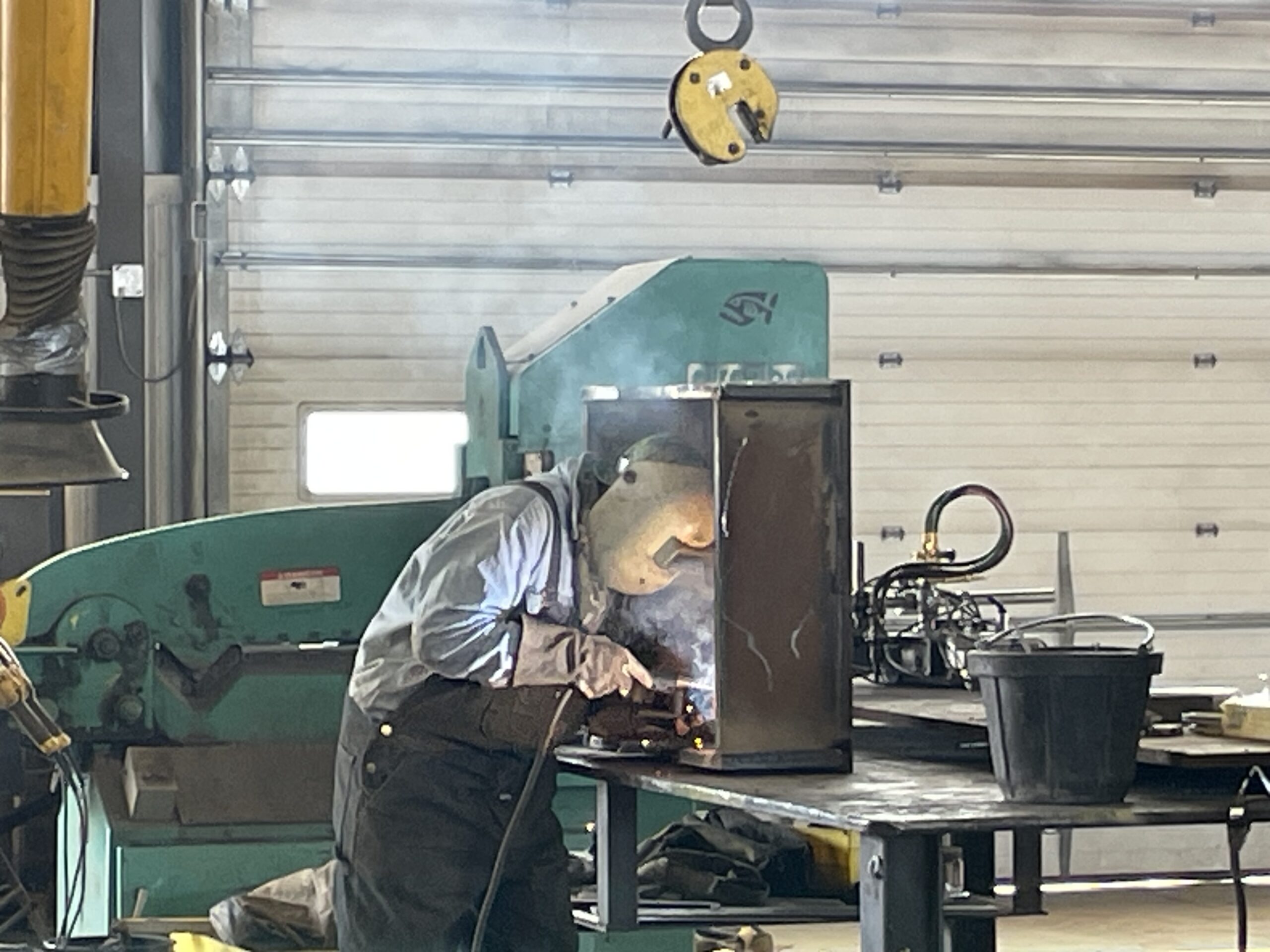 Welding shop work
